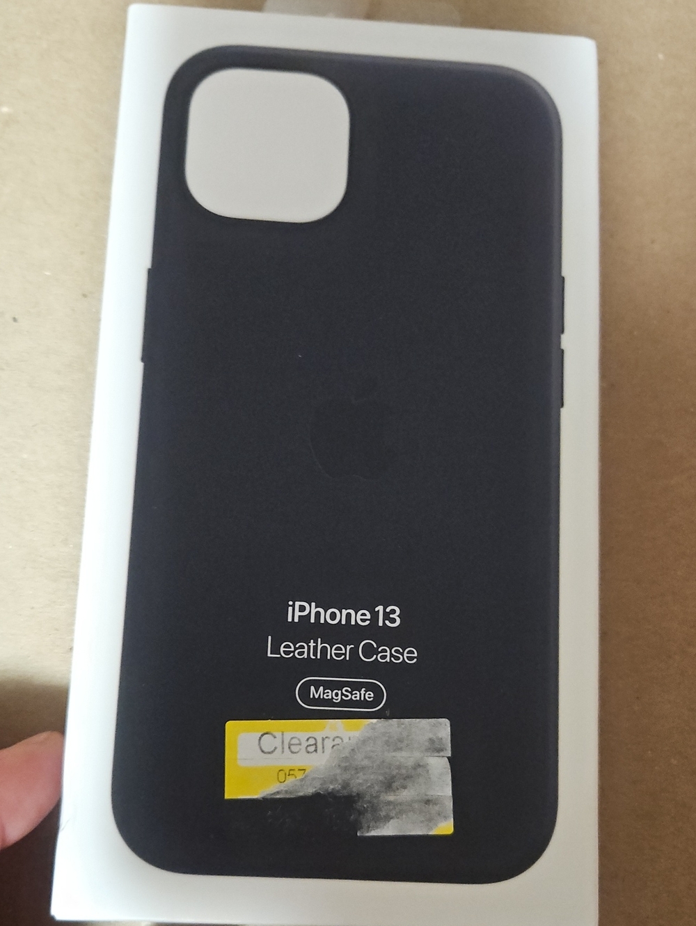 APPLE IPHONE 13 LEATHER CASE: MIDNIGHT (NAVY): NEW IN BOX